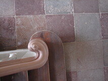 Detail Treppenaustritt 