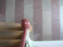 Treppendetail mit Belag aus Gotlandkalkplatten