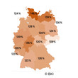 Preissteigerung für Zimmer- und Holzbauarbeiten zwischen Februar 2021 und September 2021. | Foto: BKI
