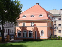 aus dem Park gesehen