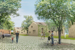 Gartenhäuser im historischen Stadtkern von Neustrelitz
Städtebaulicher Wettbewerb „Wohnen im Carolinenstift“